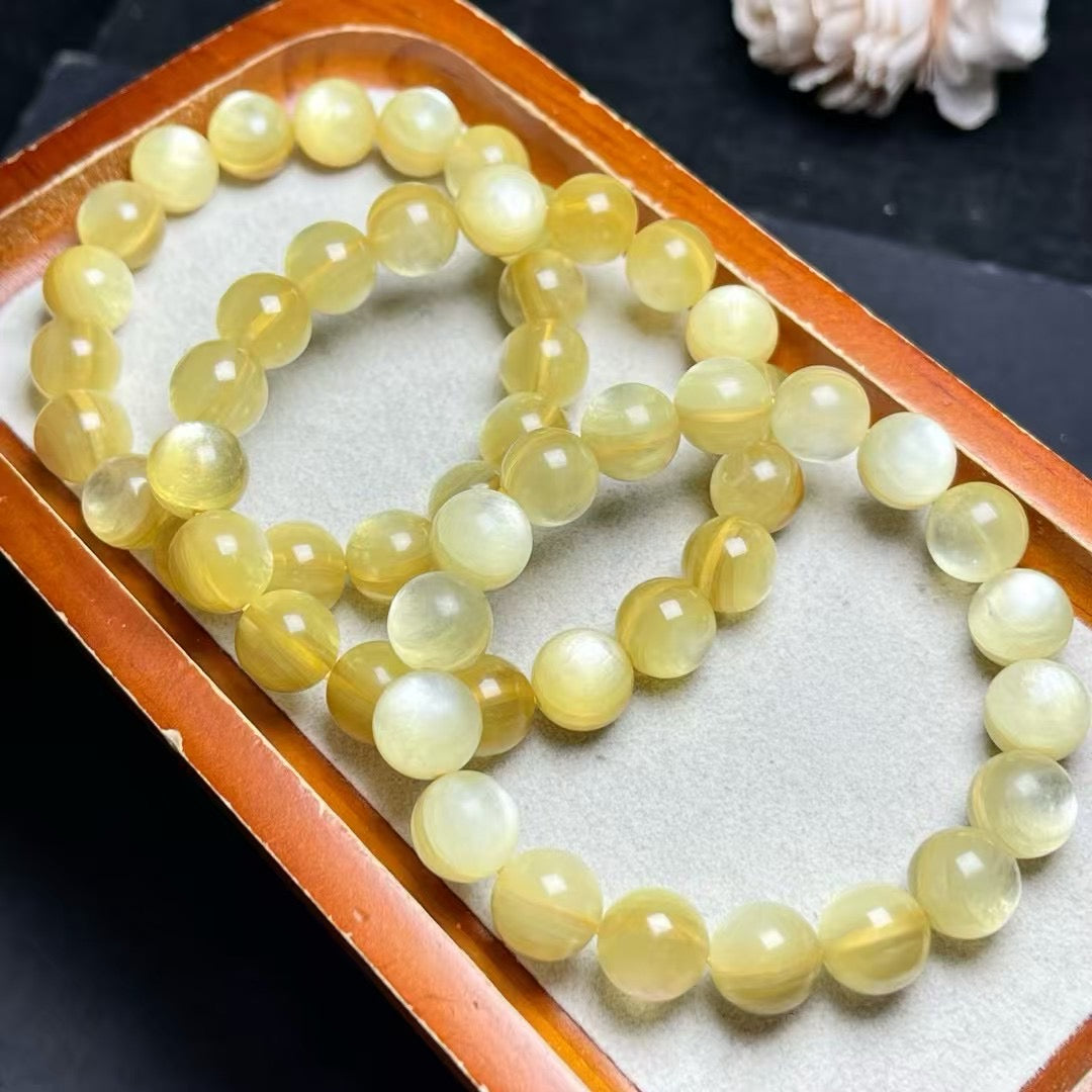 11mm天然金リチウム雲母ブレス