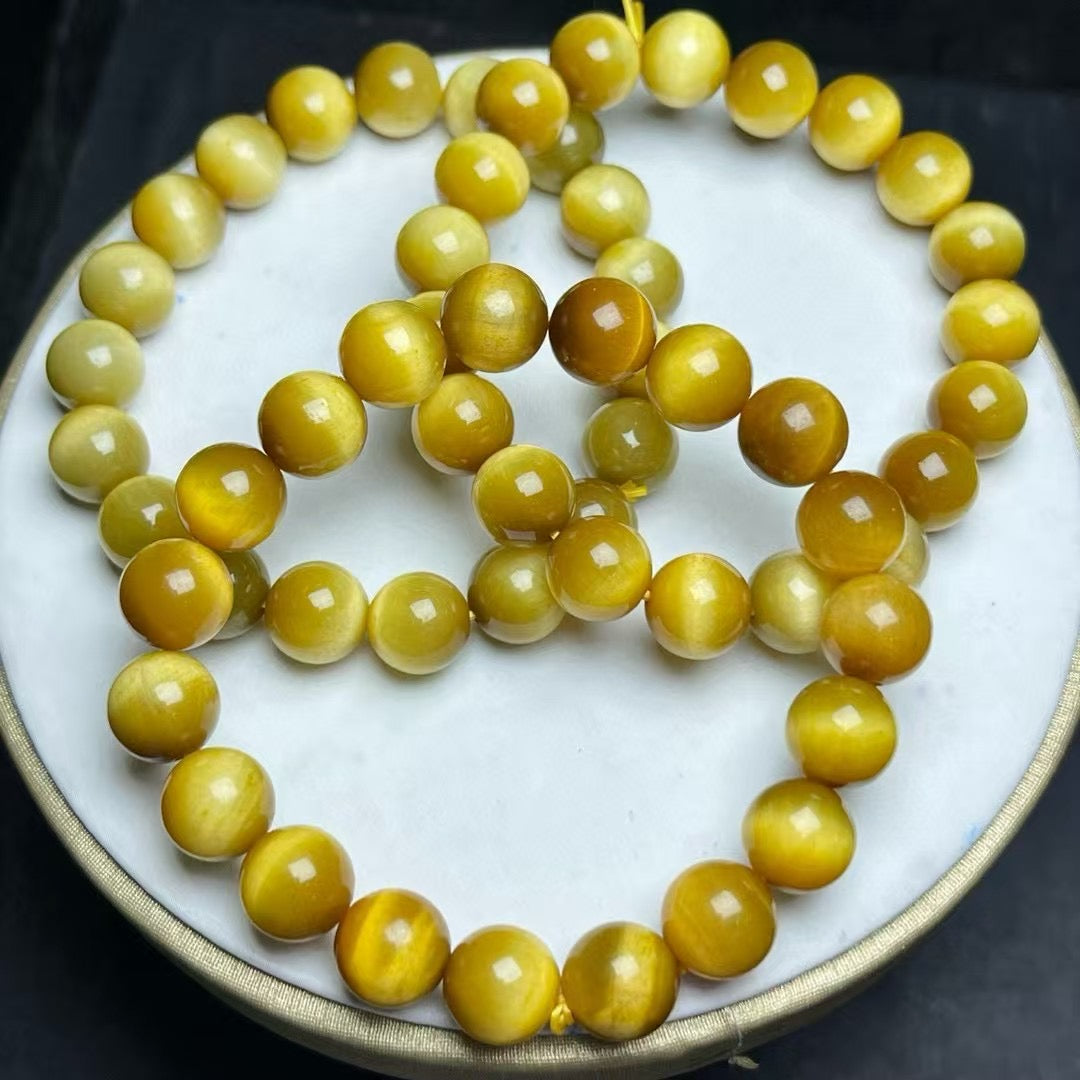 10mmゴールドタイガーのブレスレット