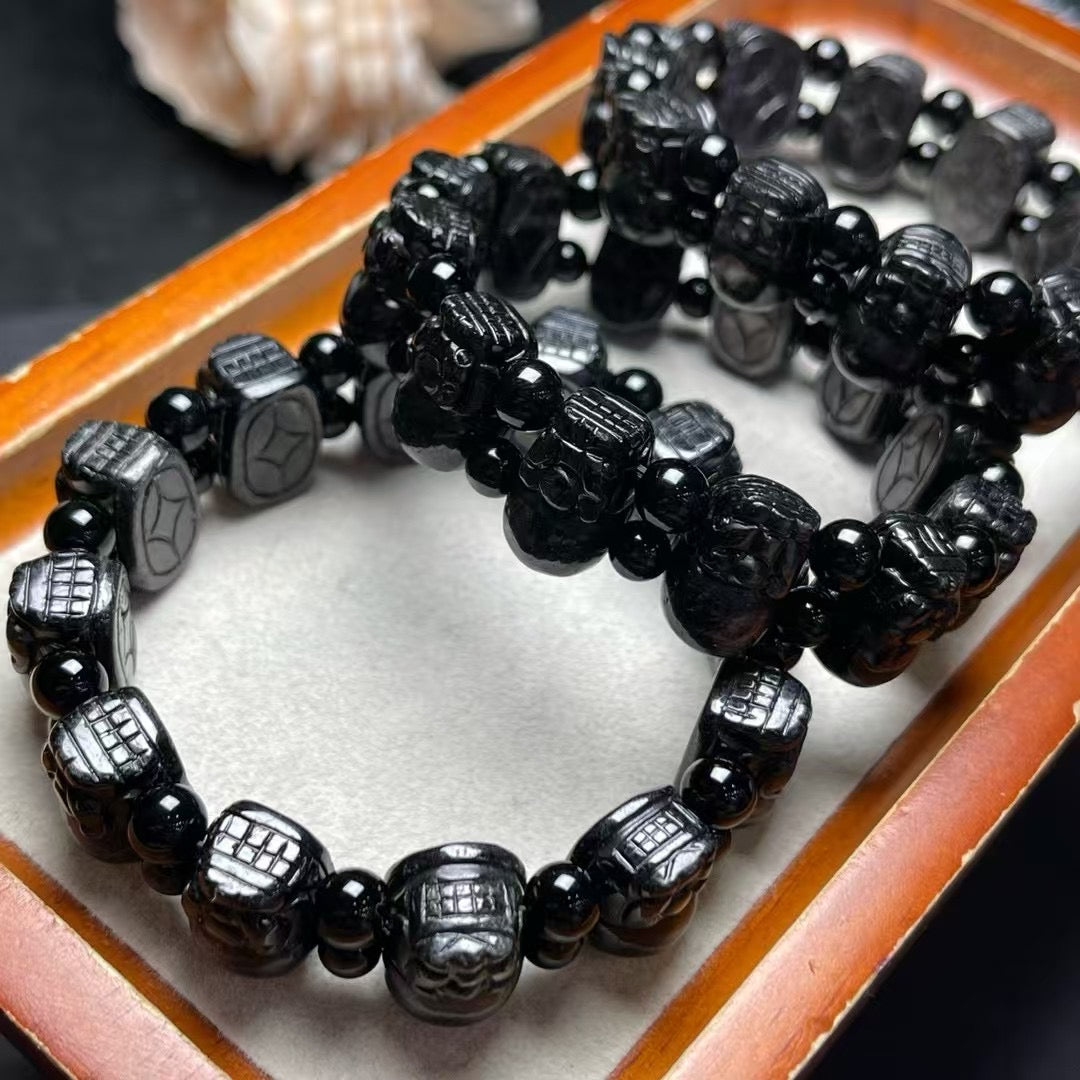 15mm天然金運石(キムウンソク)のダックのかぶりの輪