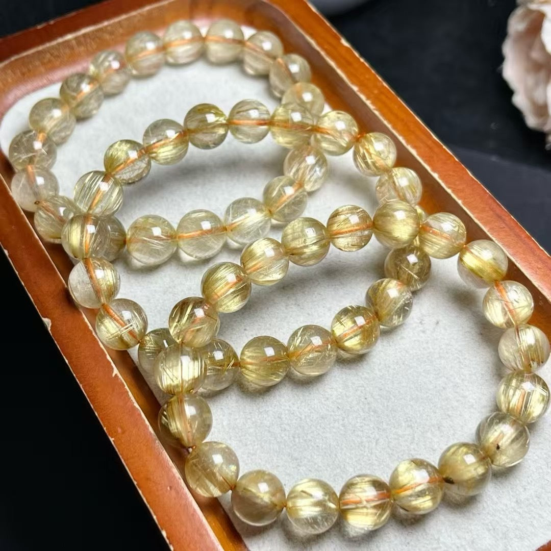 10mm天然ビーナスゴールドクリスタルブ