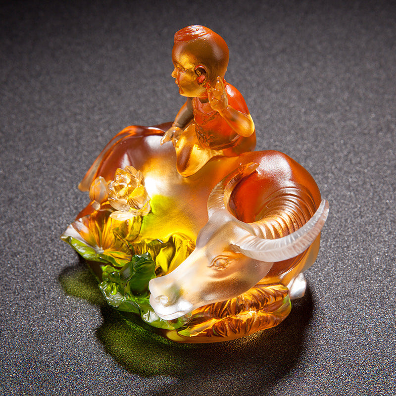 古法琉璃の十二支置物