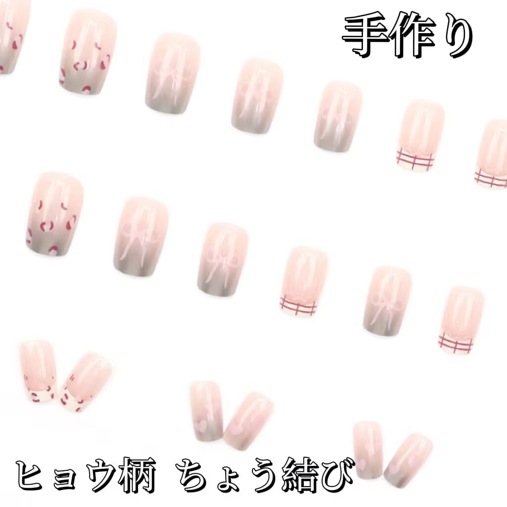 豹柄のリボンレースのグラデーションが甘くてかわいい着付け