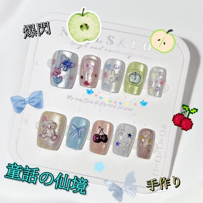 メルヘン秘境フルーツシリーズ幻想的でかわいいユニークな春日のインスタ風着付け