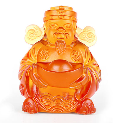 財神爺招財元宝仏像