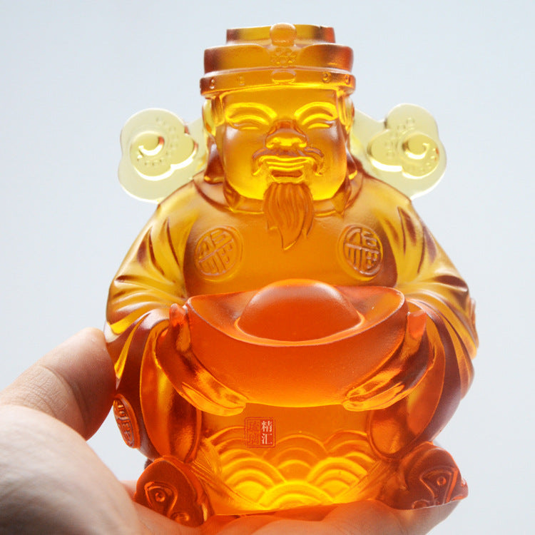 財神爺招財元宝仏像