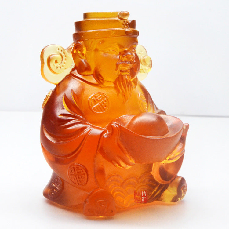 財神爺招財元宝仏像