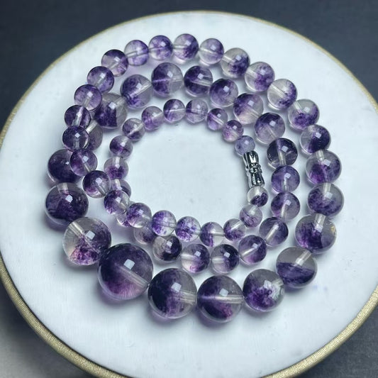 5mm~14mm天然紫瑩石塔鎖