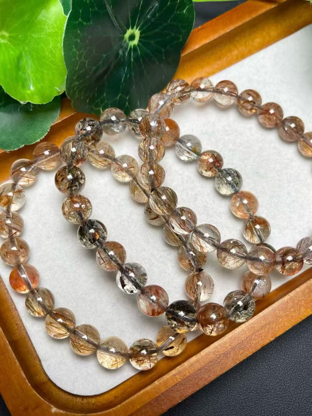 9mmブラックゴールド スーパー シングルリング ブレスレット