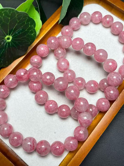 14mmバラ桜花雨シングルループブレスレット