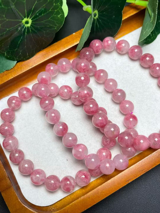 14mmバラ桜花雨シングルループブレスレット