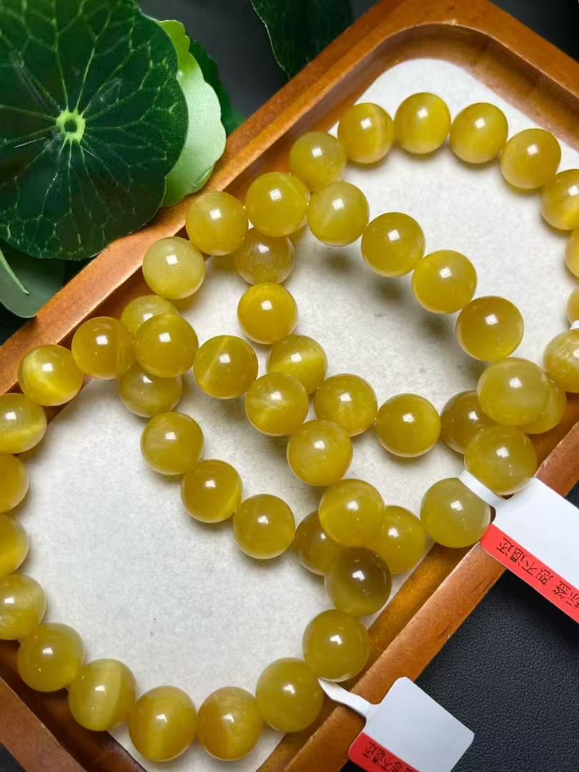 12mmゴールデンタイガーアイシングルブレスレット