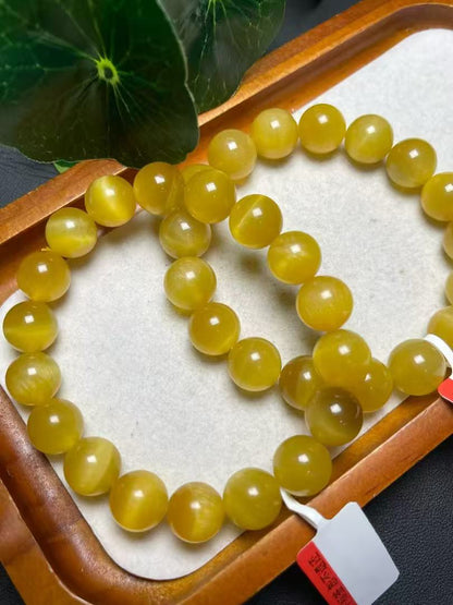 12mmゴールデンタイガーアイシングルブレスレット