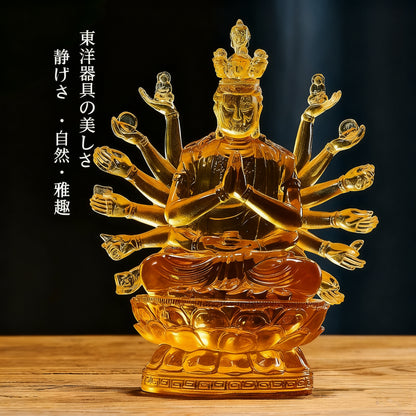 瑠璃千手観音密宗仏像