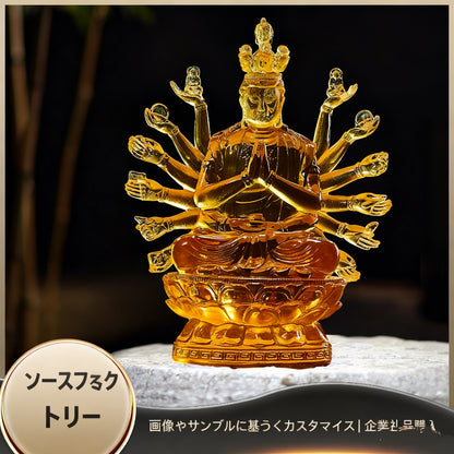 瑠璃千手観音密宗仏像