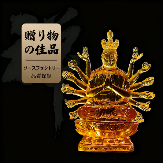 瑠璃千手観音密宗仏像