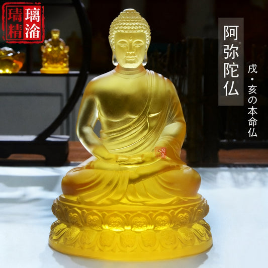 八大守護神ガラス仏像