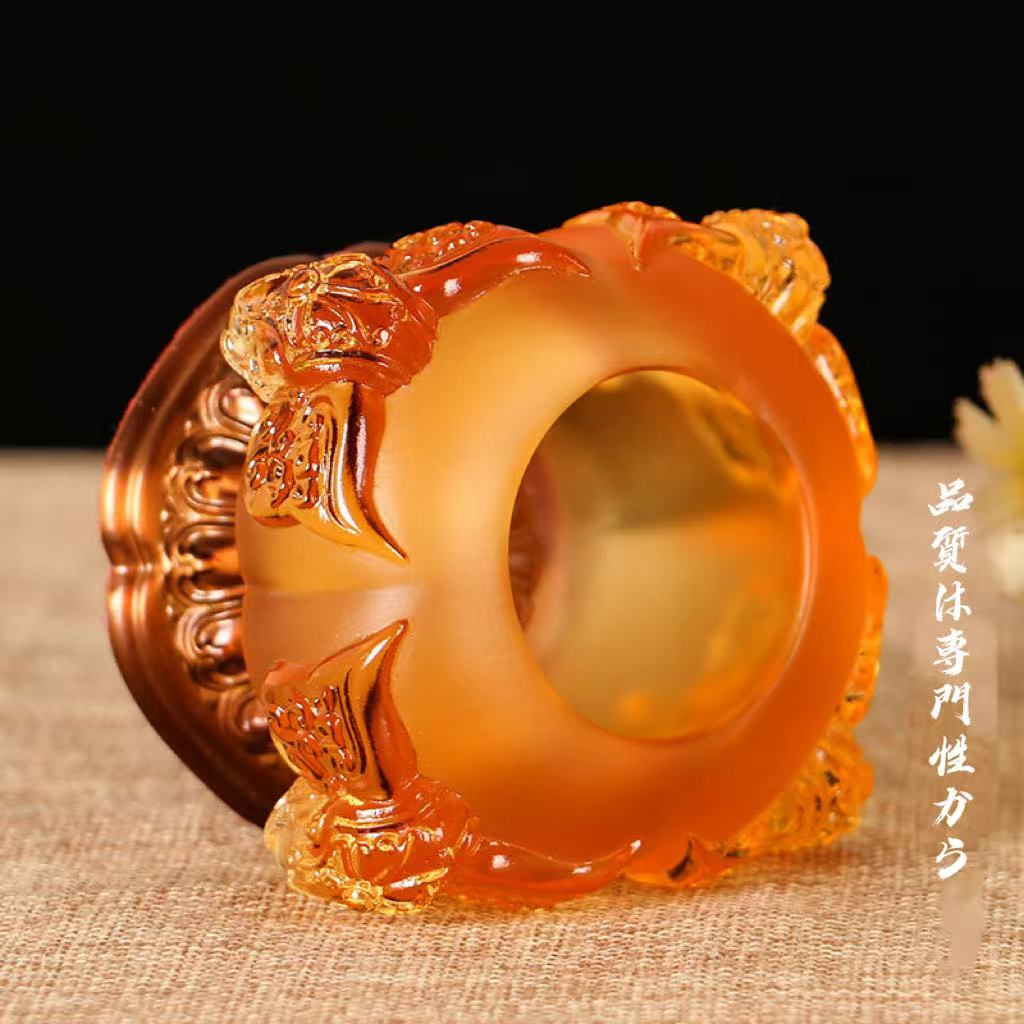 観音財神仏前聖水杯