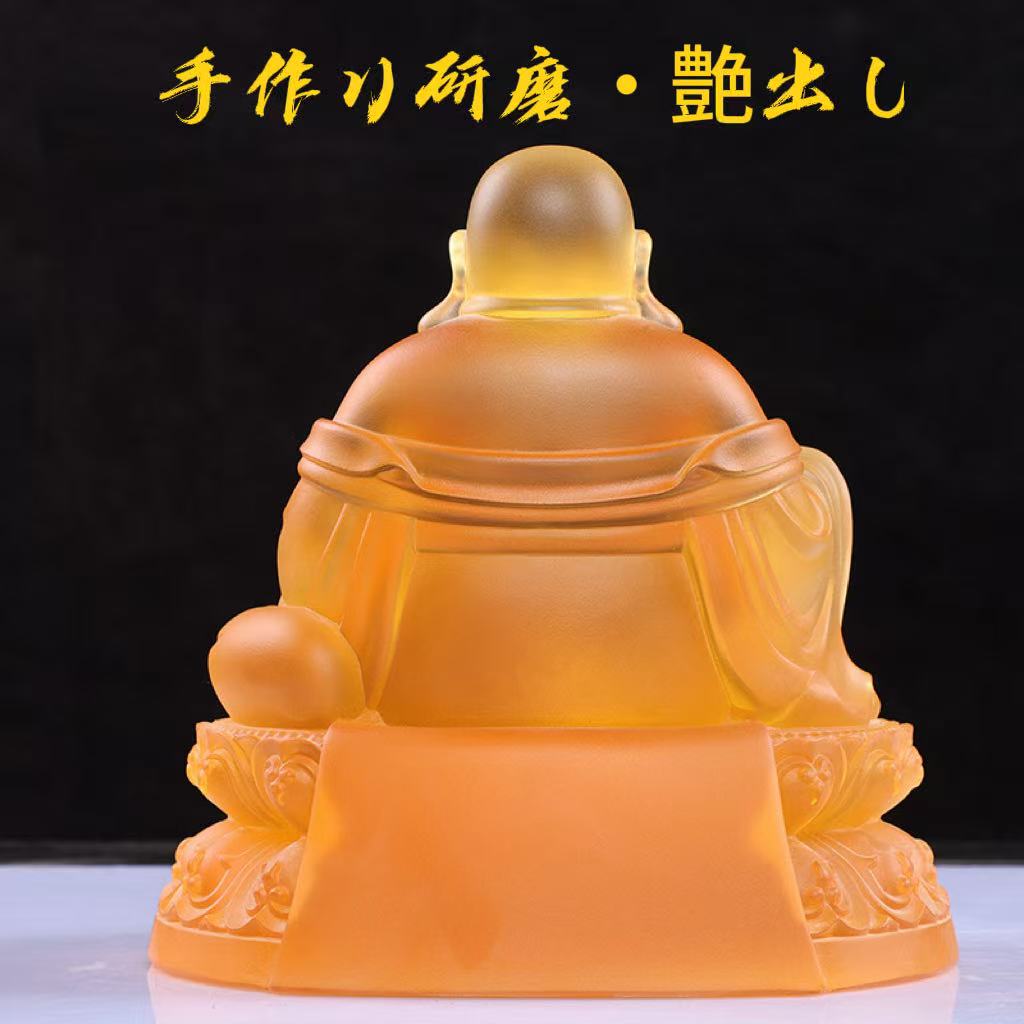 琉璃大肚弥勒佛