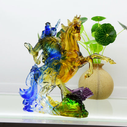 瑠璃戦神関公馬財神