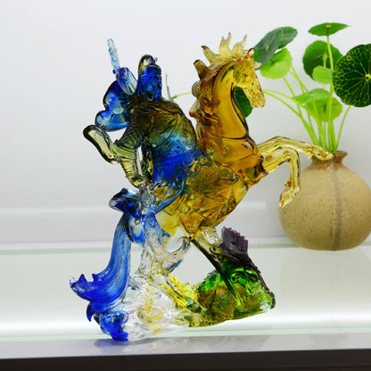 瑠璃戦神関公馬財神