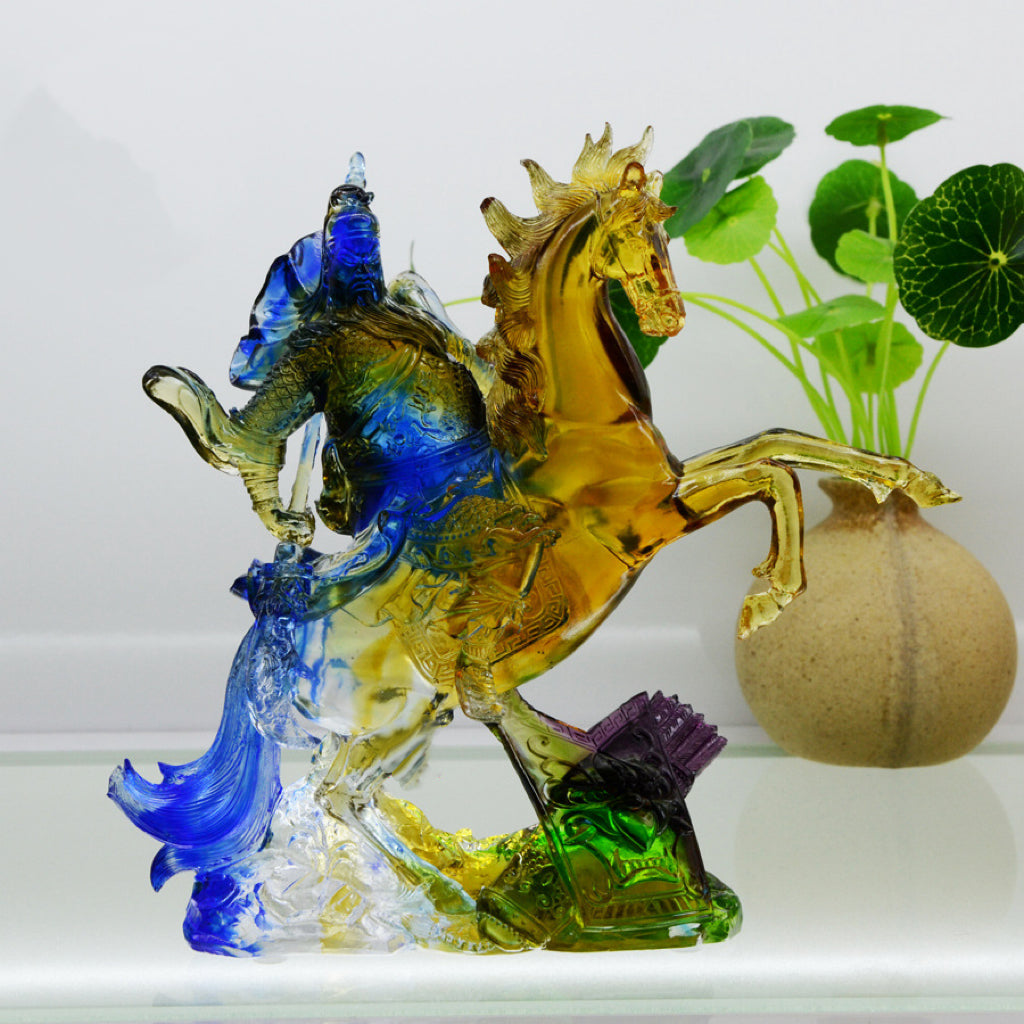 瑠璃戦神関公馬財神