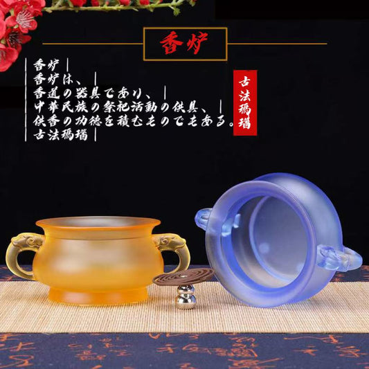 琉璃禅意檀香香炉