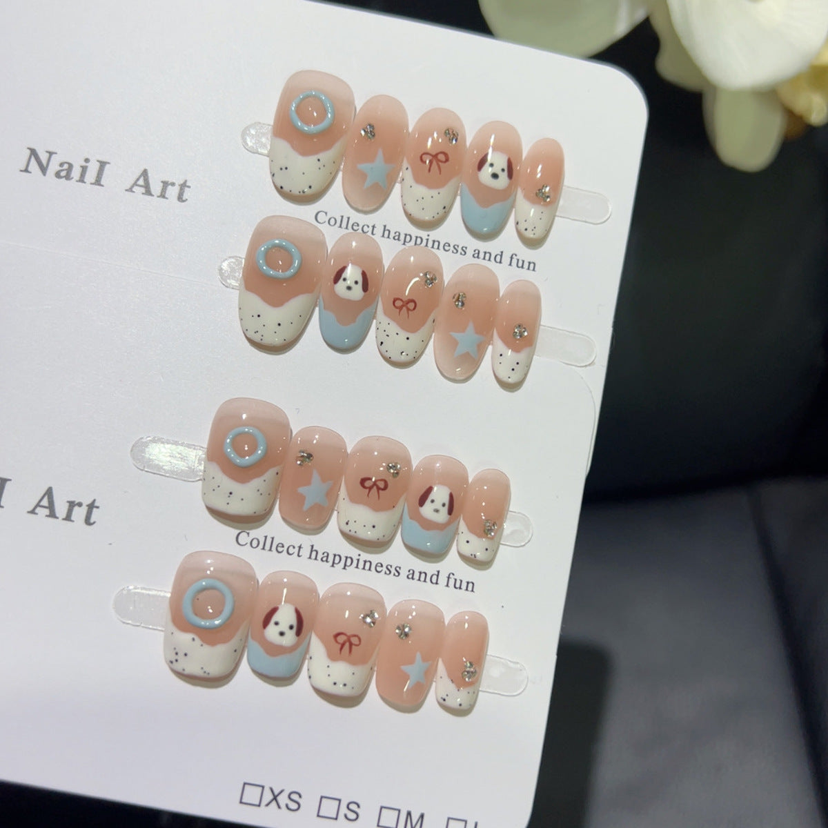 かわいい手描きの犬