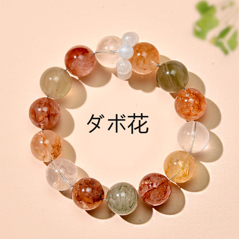 15mmマルチカラーで高級クリスタルをコーディネートし