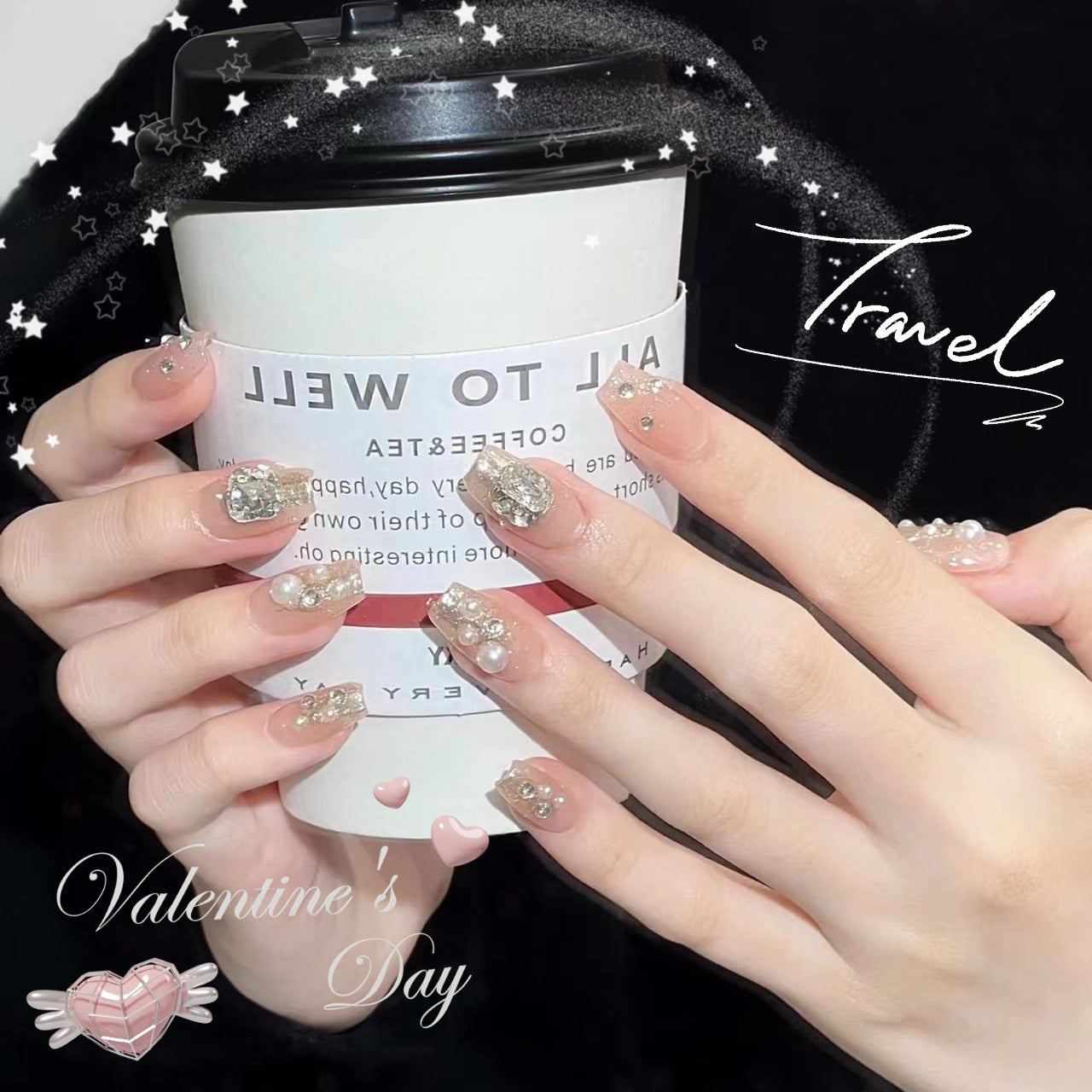 富家令嬢パールダイヤモンドキャッツアイ爆閃フレンチウェアラブル