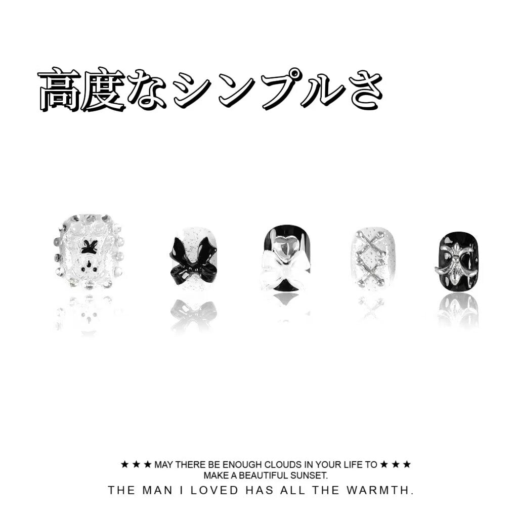 かわいい小熊の蝶ネクタイ小熊の立体装飾純手手描き甘い酷斬新な短い方の甲を着け