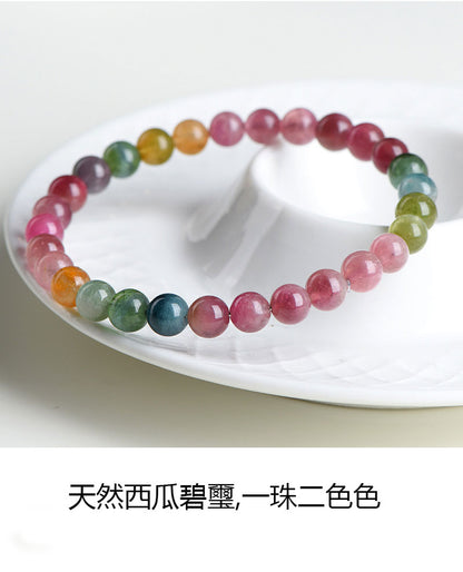 碧璽の女款の手串の高級な水晶