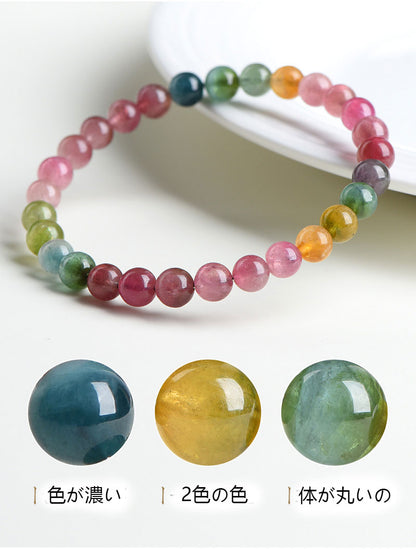 碧璽の女款の手串の高級な水晶