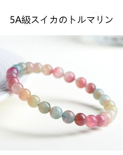 碧璽の女款の手串の高級な水晶