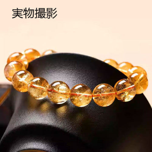 12mm天然黄超七富の晶