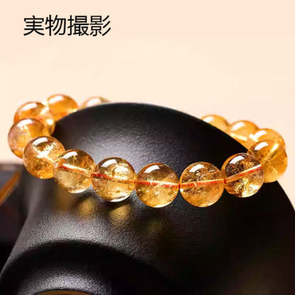 12mm天然黄超七富の晶