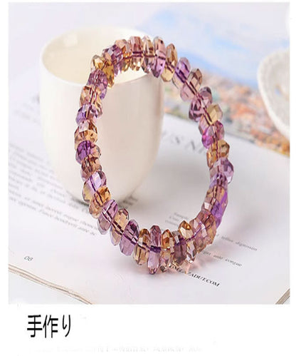 高級水晶  紫黄晶  天然品質