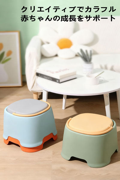 提手付き厚手プラスチックスツール 家庭用大人向け リビング・ダイニングチェア 滑り止めベンチ 浴室・コーヒーテーブル用小さなスツール 补充说明