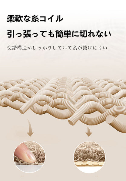 トイレ・浴室・シャワールーム多用途 滑り止め地マット 糸巻きまたはひかり瓜調 足元用