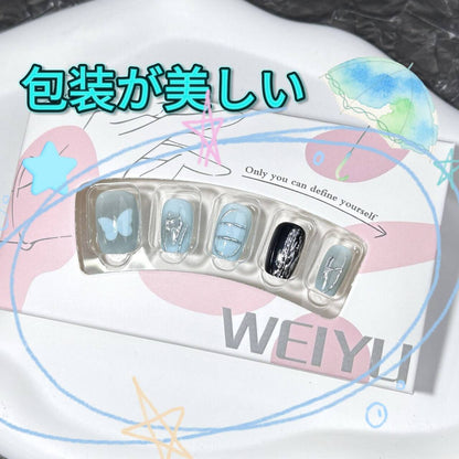 北島ブルースモークシンプルでニッチで高級感のある手描き被服