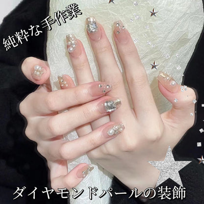 富家令嬢パールダイヤモンドキャッツアイ爆閃フレンチウェアラブル