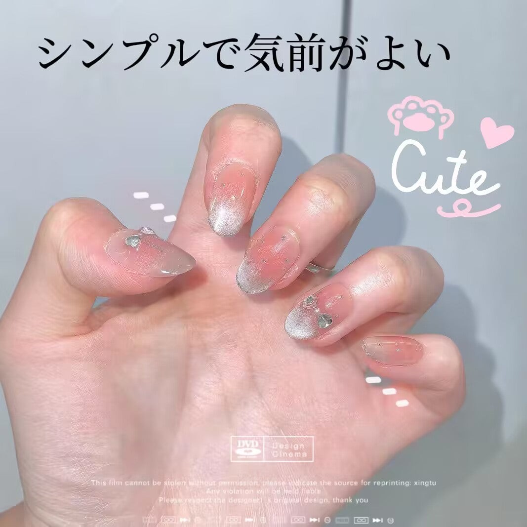 初恋の女神蝶結びチークキャッツアイ優しくてかわいい楕円形の身につけてい