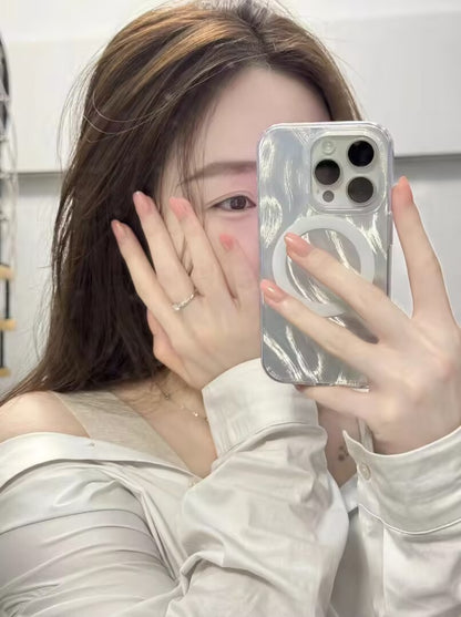 氷透チーク純色高級グラデーションシンプルな日常おっとり気品優しく控えめ優雅な台形着用甲