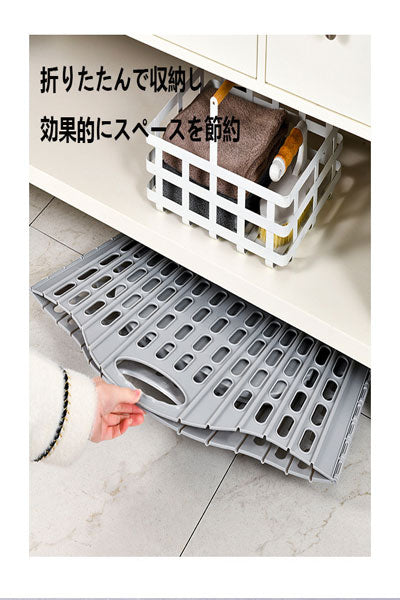 家庭用折りたたみ汚衣バスケット、多機能な浴室やトイレ用の汚れた服の収納籃、壁掛け式と持ち運び式の汚衣かご