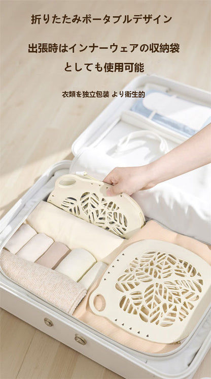 ソフトゴム製インナーウェア洗浄バッグ ブラジャー洗濯ネット 形崩れ防止 洗濯機専用 ファスナー付き