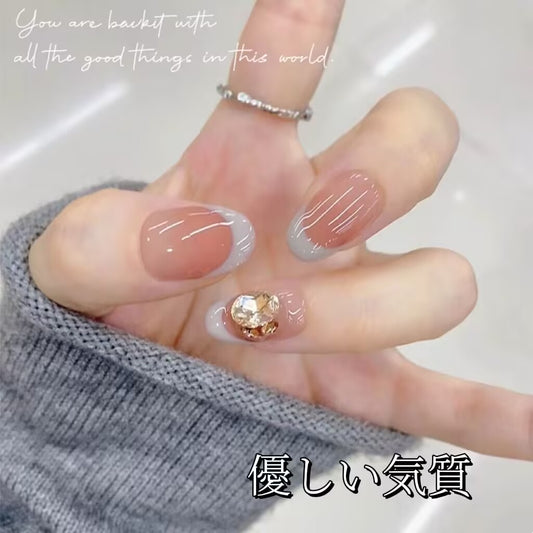 灼灼芳華フレンチグラデーション手作業の優しいチークで軽やかに仕上げ