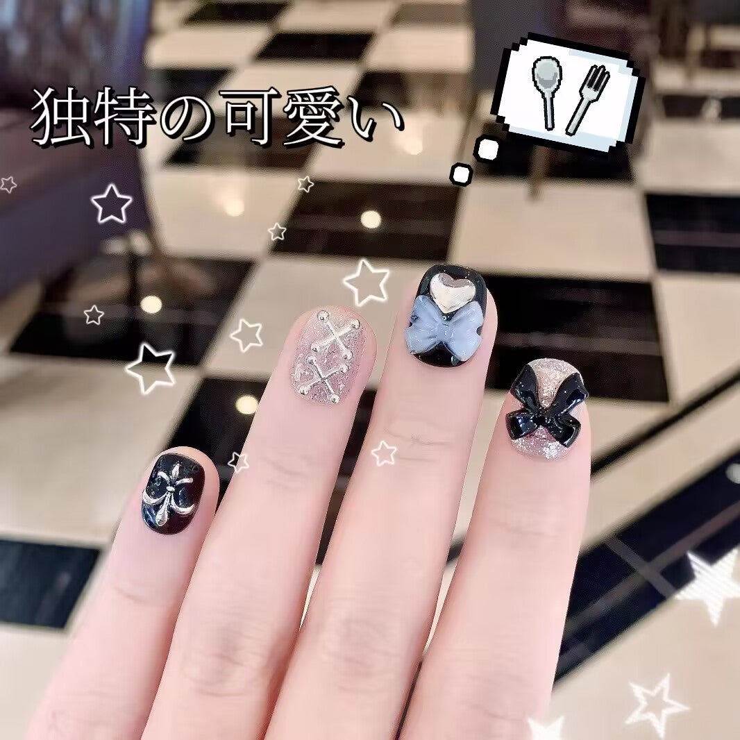 純手製の蝶ネクタイ小熊砕石デザインがかわいいユニークな着用甲