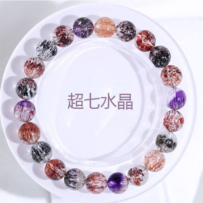 彼岸花水晶腕輪手串