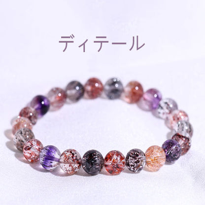 彼岸花水晶腕輪手串