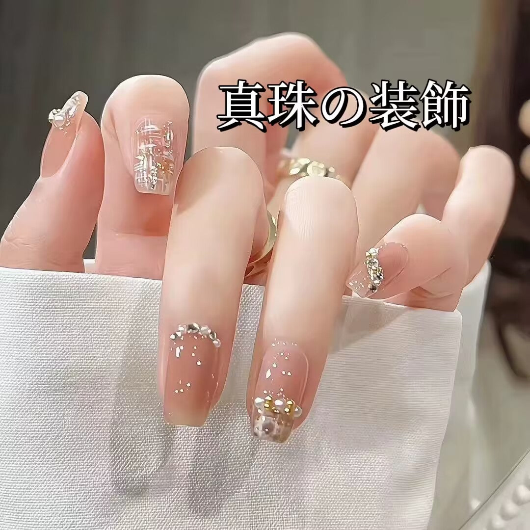 春日小香風のやさしさ顕白真珠軽奢・短台形手製装身具.