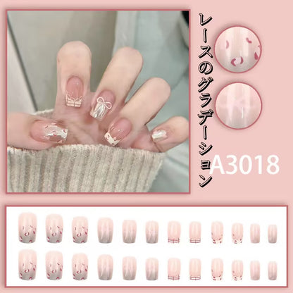 豹柄のリボンレースのグラデーションが甘くてかわいい着付け